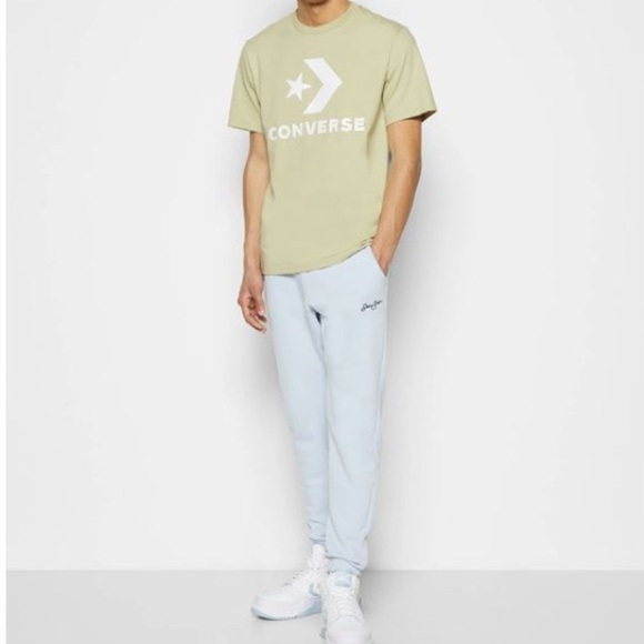 Unisex Small Green Converse Short Sleeve T-shirt - Picture 2 of 6